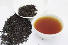 De keurige en Glanzende Thee van China Keemun, de Zwarte Thee van Aromakeemun Met een volle smaak